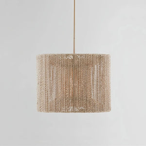 Farrington Abaca Linear Chandelier 42" - Arialamps