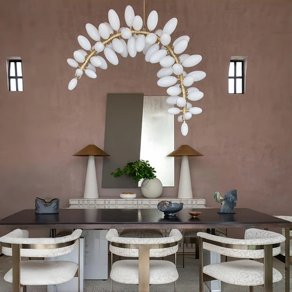 Fashion Grape Arch Branch Chandelier-chandeliers for dining room,chandeliers for stairw-Arialamps