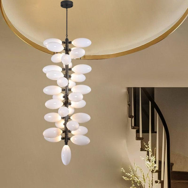 Fashion Vertical Long Grape Chandelier-chandeliers for dining room,chandeliers for stairw-STYLE B-Arialamps