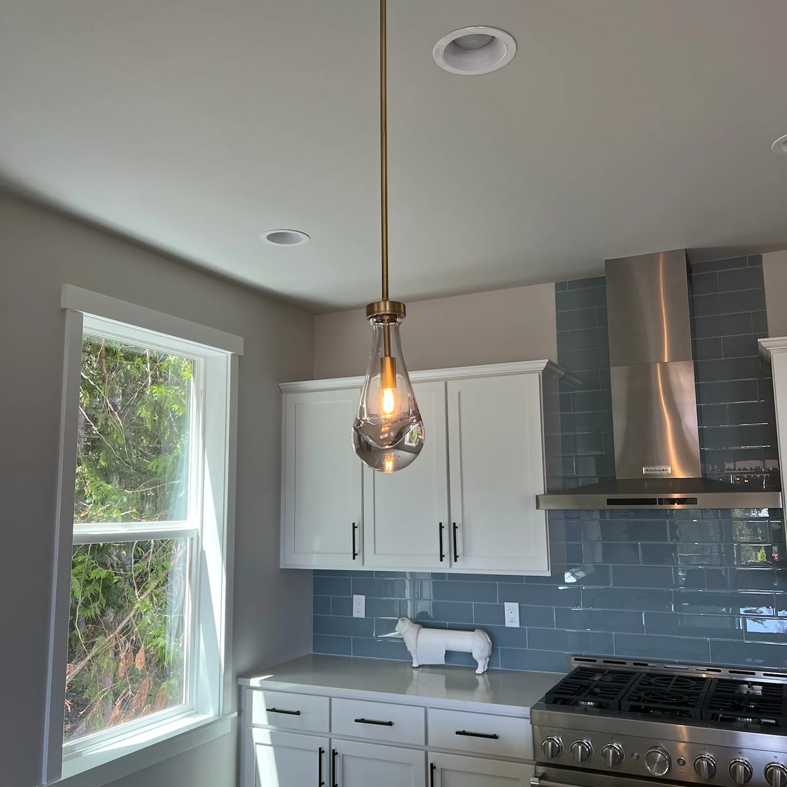 Raindrop Modern Island Pendant Light