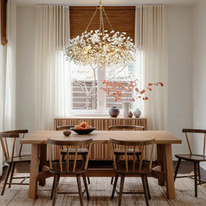 Fiore Crown Crystal Branch Chandelier 39" 48" 60“-