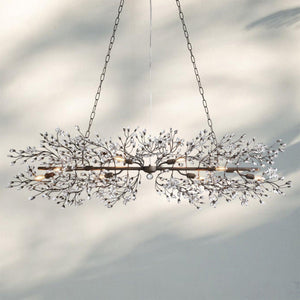 Fiore Linear Chandelier 43" 51" 68"W-