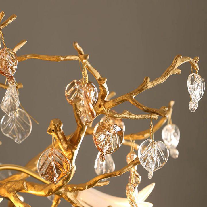 Fiori Branch Chandelier-chandeliers for dining room,chandeliers for stairways,chandeliers for foyer,chandeliers for bedrooms,chandeliers for kitchen,chandeliers for living room-Size: L 19.7″(50cm) x H 19.7″(50cm)-Arialamps