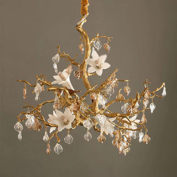 Fiori Branch Chandelier-chandeliers for dining room,chandeliers for stairways,chandeliers for foyer,chandeliers for bedrooms,chandeliers for kitchen,chandeliers for living room-Arialamps