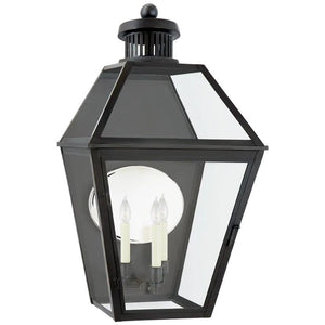 Fitzroy 3/4 Lantern Wall Sconce Outdoor - Arialamps