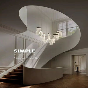 Flame Branch Chandelier-chandeliers for dining room,chandeliers for stairways,chandeliers for foyer,chandeliers for bedrooms,chandeliers for kitchen,chandeliers for living room-Arialamps