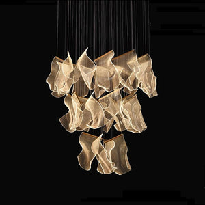 Flame Branch Chandelier-chandeliers for dining room,chandeliers for stairways,chandeliers for foyer,chandeliers for bedrooms,chandeliers for kitchen,chandeliers for living room-Arialamps