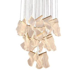 Flame Branch Chandelier-chandeliers for dining room,chandeliers for stairways,chandeliers for foyer,chandeliers for bedrooms,chandeliers for kitchen,chandeliers for living room-Arialamps