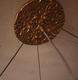 French Branch Crystal Chandelier with Elegant Crystal Leaves-Chandeliers-Arialamps