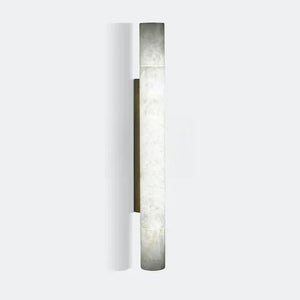 Garron Modern Alabaster Linear Wall Sconce-
