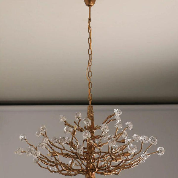 Gemstone Branch Chandelier-chandeliers for dining room,chandeliers for stairways,chandeliers for foyer,chandeliers for bedrooms,chandeliers for kitchen,chandeliers for living room-Arialamps