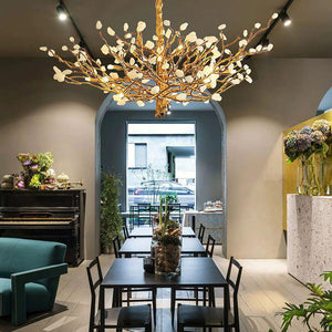 Gemstone Branch Chandelier-chandeliers for dining room,chandeliers for stairways,chandeliers for foyer,chandeliers for bedrooms,chandeliers for kitchen,chandeliers for living room-Arialamps