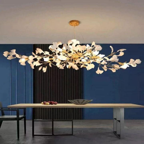Ginkgo C Branch Chandelier-chandeliers for dining room,chandeliers for stairways,chandeliers for foyer,chandeliers for bedrooms,chandeliers for kitchen,chandeliers for living room-Arialamps