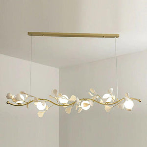 Ginkgo Glass Chandelier-chandeliers for dining room,chandeliers for stairways,chandeliers for foyer,chandeliers for bedrooms,chandeliers for kitchen,chandeliers for living room-Arialamps