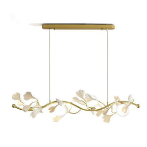 Ginkgo Glass Chandelier-chandeliers for dining room,chandeliers for stairways,chandeliers for foyer,chandeliers for bedrooms,chandeliers for kitchen,chandeliers for living room-Arialamps