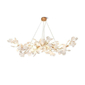 Ginkgo Luxury Chandelier Style F-chandeliers for dining room,chandeliers for stairways,chandeliers for foyer,chandeliers for bedrooms,chandeliers for kitchen,chandeliers for living room-8 Lights: L 39.3''(100cm) x W17.7''(45cm) x H 59''(150cm)-Arialamps