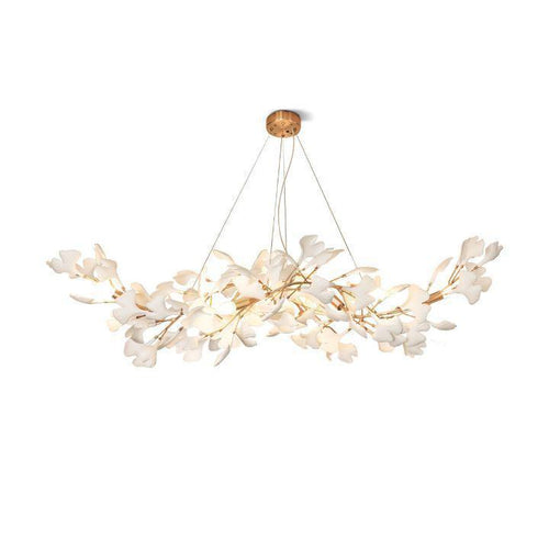 Ginkgo Luxury Chandelier Style F-chandeliers for dining room,chandeliers for stairways,chandeliers for foyer,chandeliers for bedrooms,chandeliers for kitchen,chandeliers for living room-8 Lights: L 39.3''(100cm) x W17.7''(45cm) x H 59''(150cm)-Arialamps