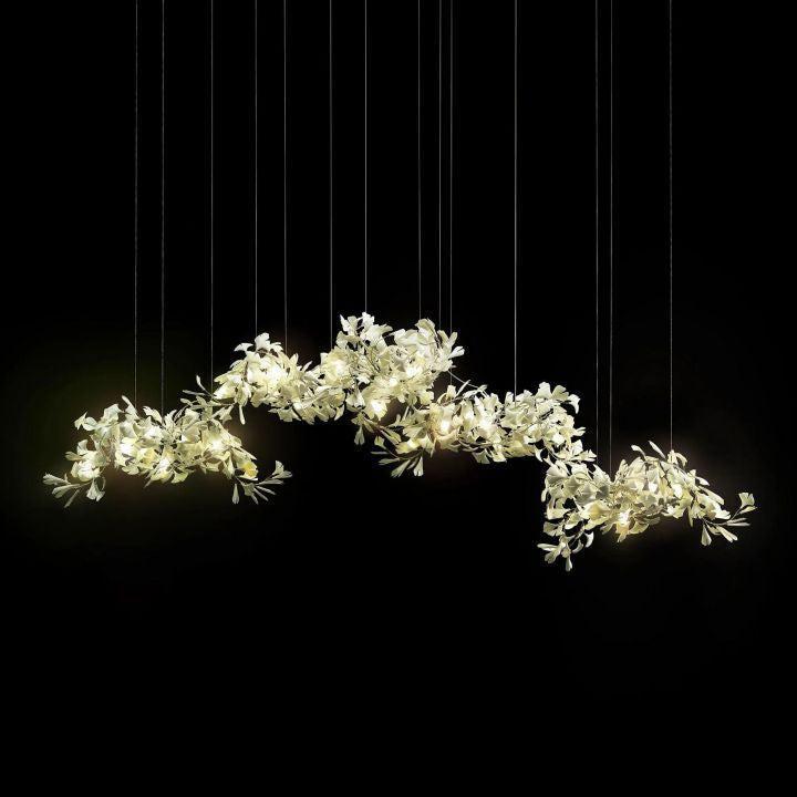 Ginkgo Luxury Chandelier Style H-chandeliers for dining room,chandeliers for stairways,chandeliers for foyer,chandeliers for bedrooms,chandeliers for kitchen,chandeliers for living room-15 Lights: L78.7(200cm) x H78.7(200cm)-Arialamps