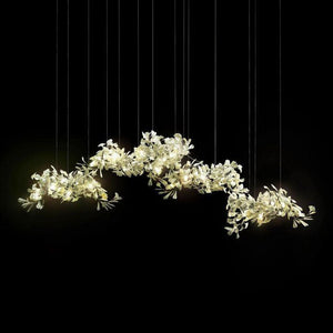 Ginkgo Luxury Chandelier Style H-chandeliers for dining room,chandeliers for stairways,chandeliers for foyer,chandeliers for bedrooms,chandeliers for kitchen,chandeliers for living room-15 Lights: L78.7(200cm) x H78.7(200cm)-Arialamps