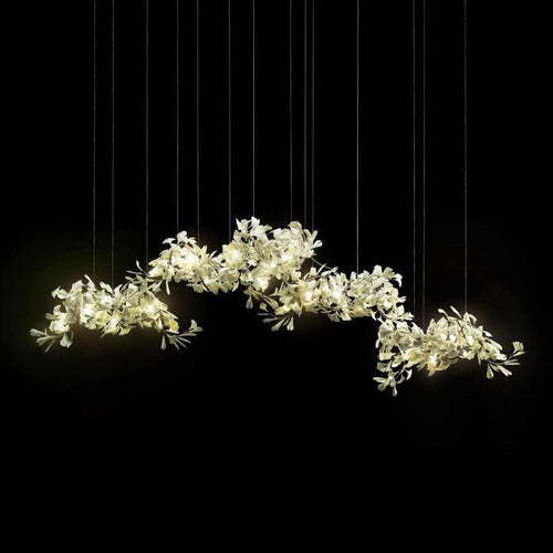 Ginkgo Luxury Chandelier Style H-chandeliers for dining room,chandeliers for stairways,chandeliers for foyer,chandeliers for bedrooms,chandeliers for kitchen,chandeliers for living room-15 Lights: L78.7(200cm) x H78.7(200cm)-Arialamps