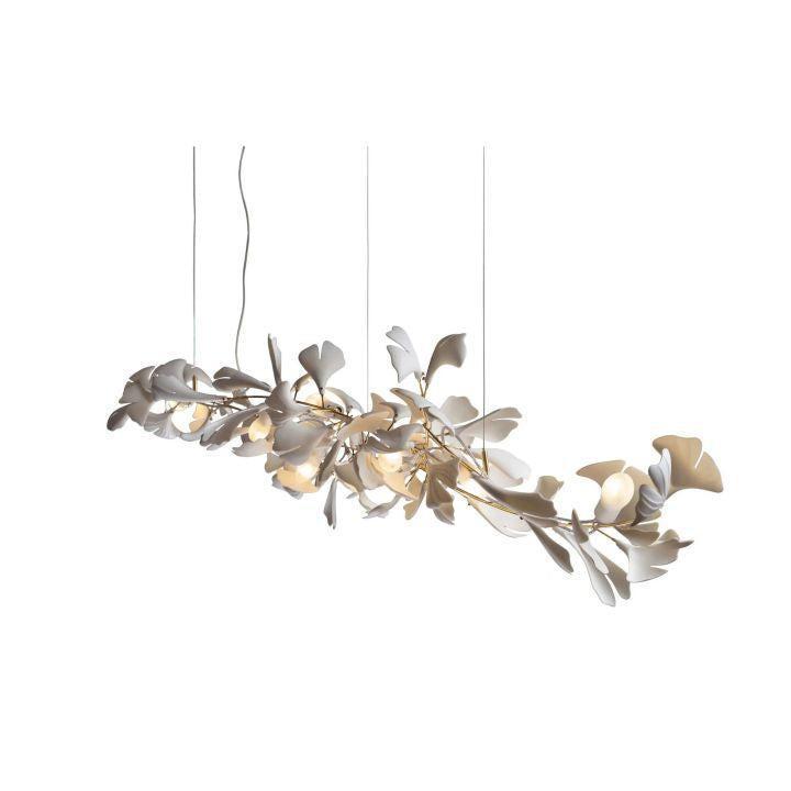 Ginkgo Luxury Chandelier Style I-chandeliers for dining room,chandeliers for stairways,chandeliers for foyer,chandeliers for bedrooms,chandeliers for kitchen,chandeliers for living room-6 Lights: L 23.6''(60cm) X H 15.7''(40cm)-Arialamps