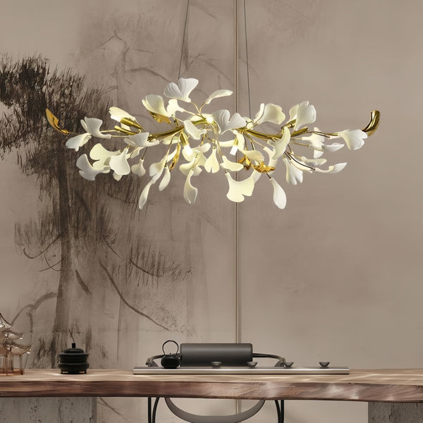 Ginkgo Luxury Linear Chandelier Style C-