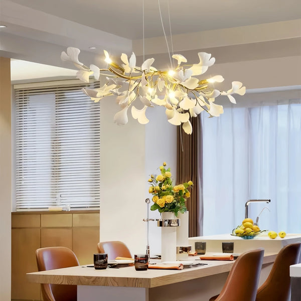 Ginkgo Luxury Linear Chandelier Style C-