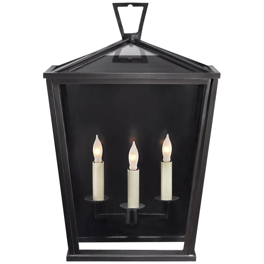 Grosvenor 3/4 Lantern Wall Sconce Outdoor - Arialamps