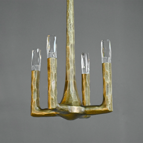 Thod Forged Linear Chandelier 54" 72" 96" & Pendant