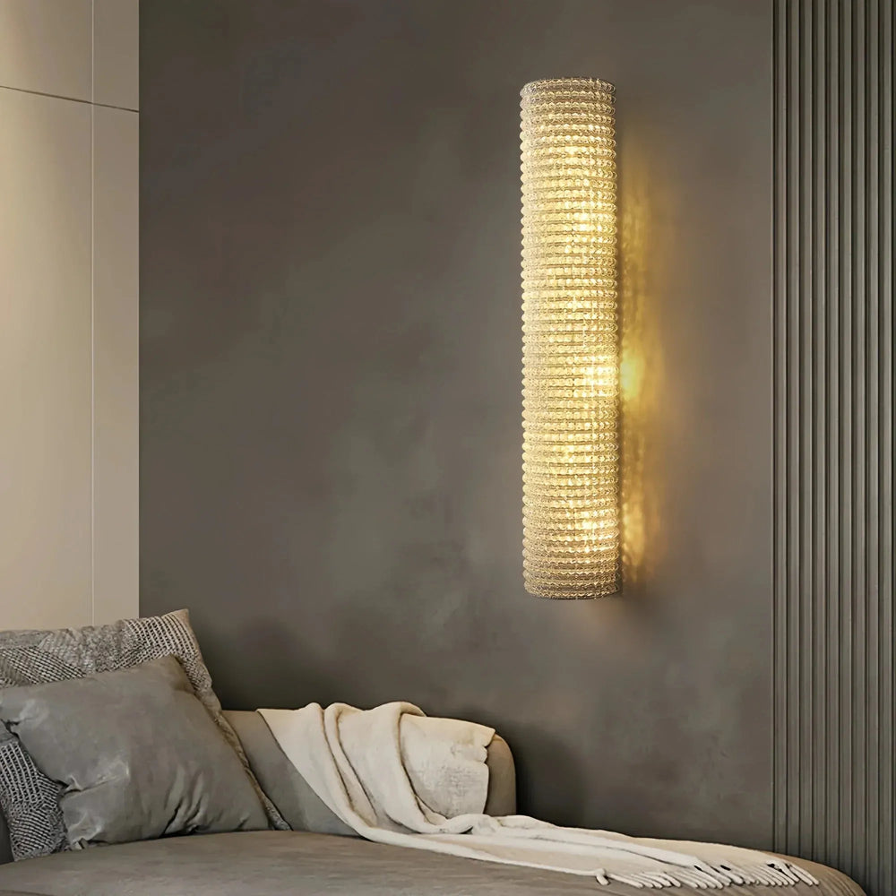 Halo Crystal Wall Sconce-