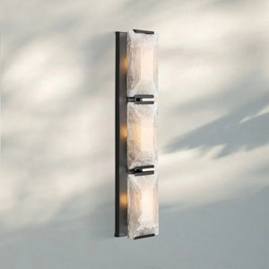 Herlow Calcite Triple Wall Sconce-