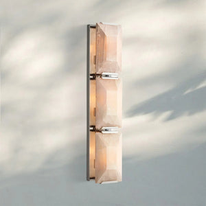 Herlow Calcite Triple Wall Sconce-