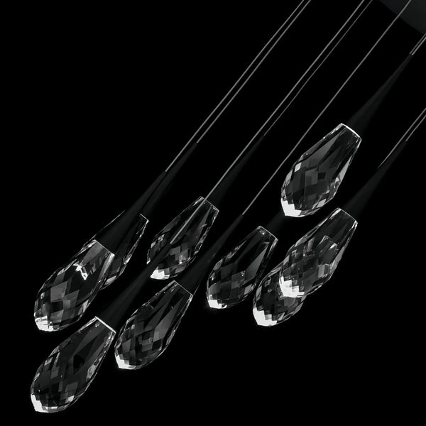 Hibiscus LED Multi Light Pendant Light Round Chandelier - Arialamps