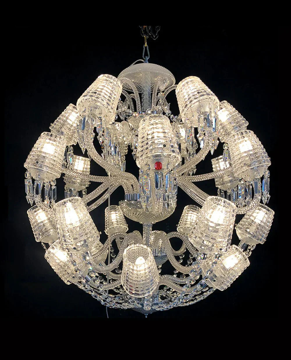 High - end 24 Lights Le Roi Soleil Chandelier Crystal Lighting - Arialamps