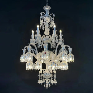 High Quality Lustre Solstice Chandelier Crystal Lighting 18 Lights - Arialamps