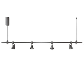 Dining Room/Living Room Linear Taper Spot Track Light Chandelier