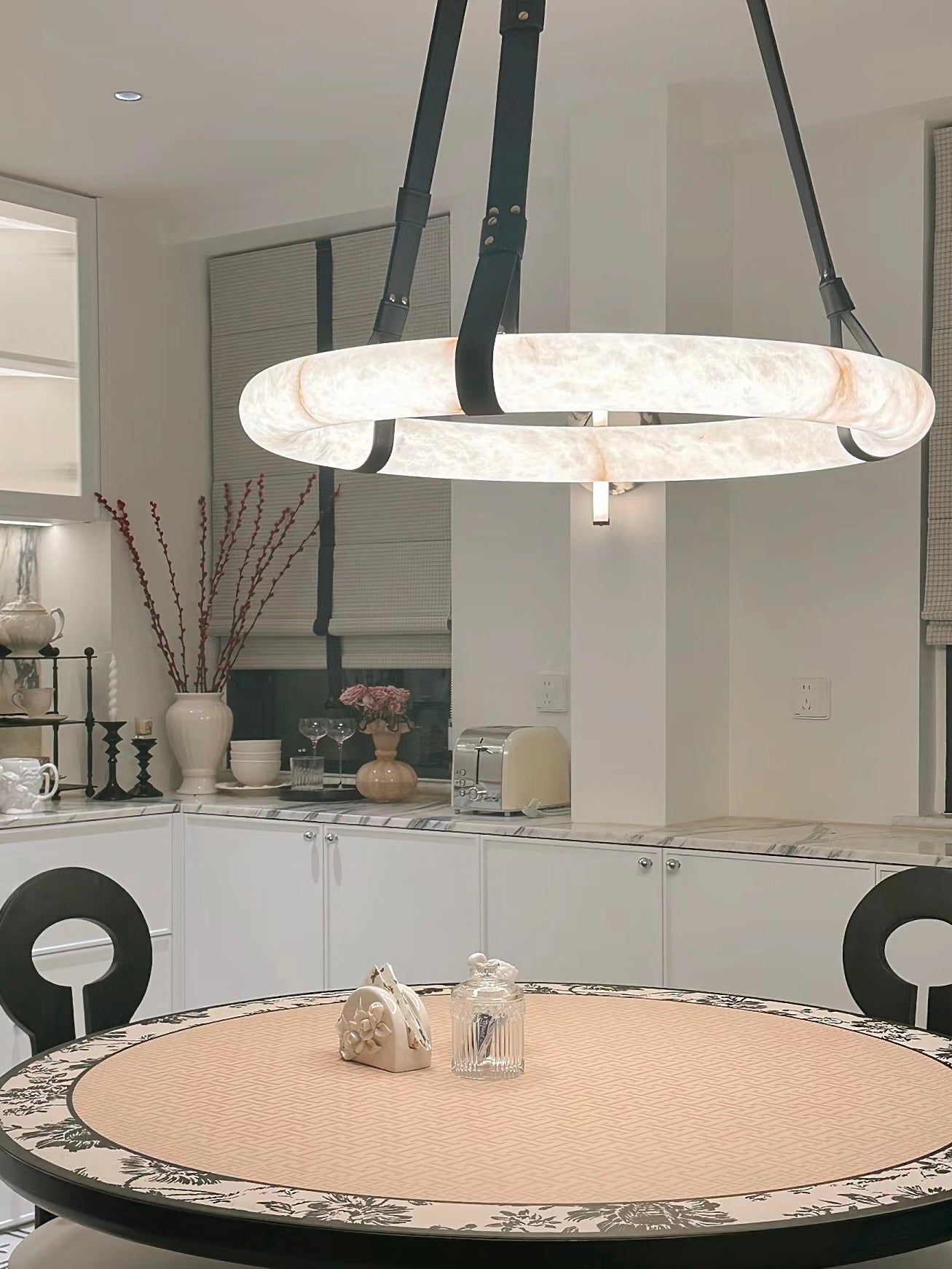Theseus Alabaster Chandelier