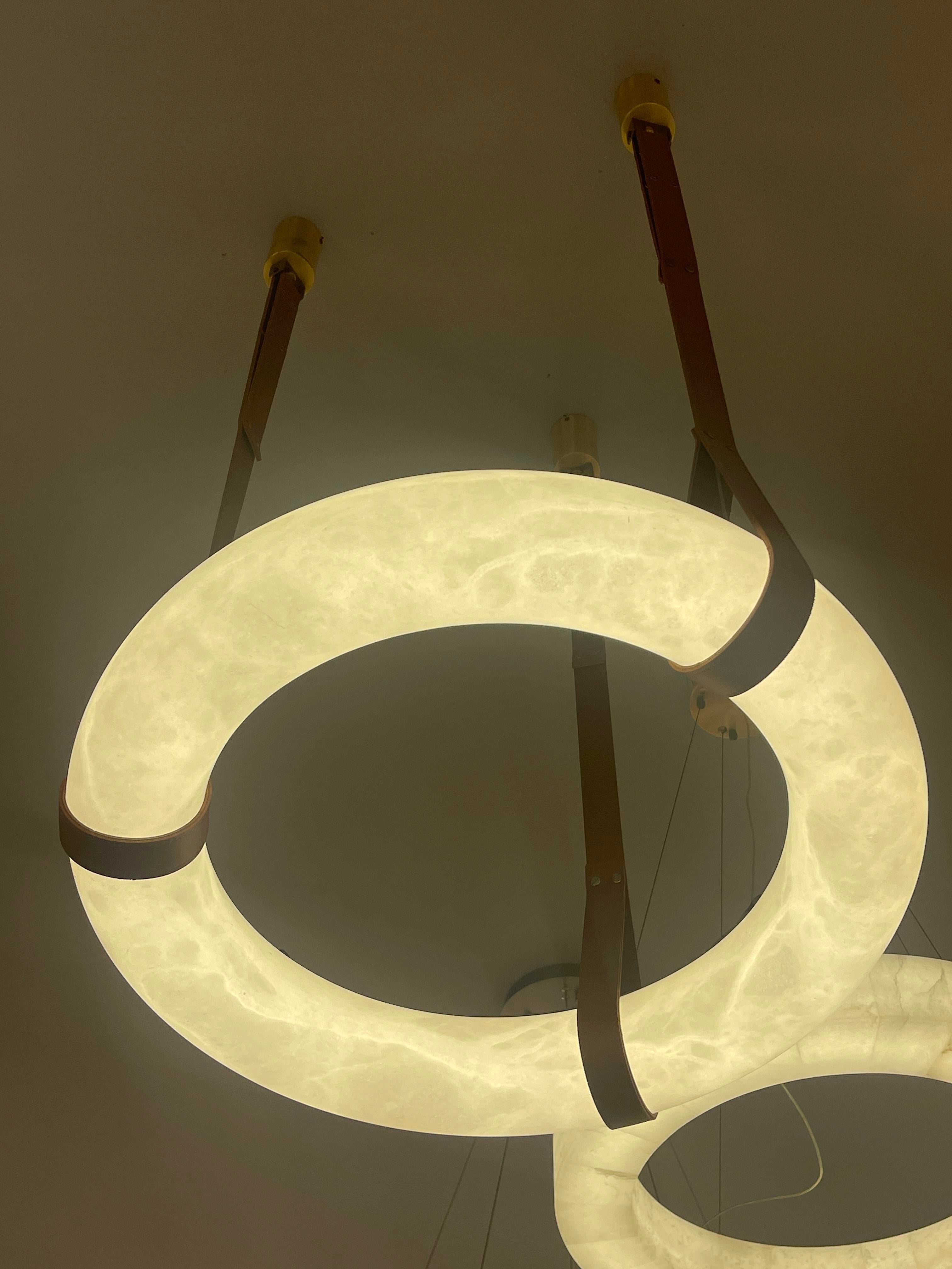 Theseus Alabaster Chandelier