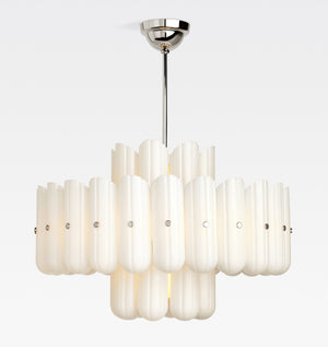 Lorna LED Double Tier Chandelier 25" 35" 46"