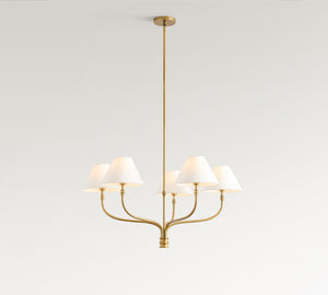 Collins Metal Round Chandelier (36"-51")