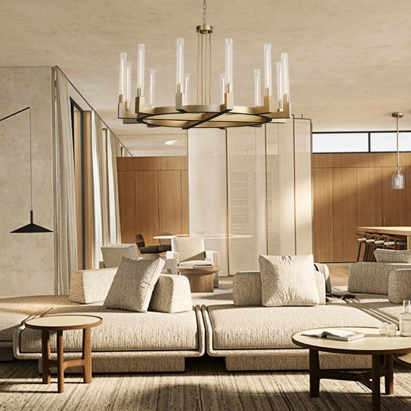 Cannel Round Chandelier 36"48"60"72"