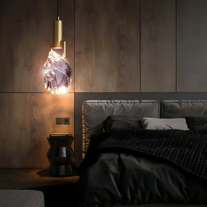 Irregular crystal pendant 6 styles - Arialamps