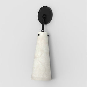 Kevin Javad Alabaster Wall Sconce, Designer Wall Lights Wall Sconce Kevinstudiolives Black