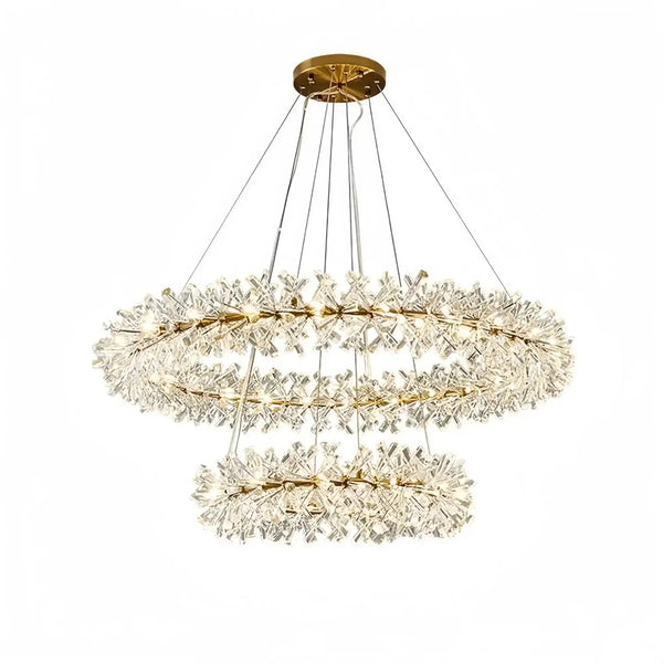Kylia Ring Crystal Chandelier - Arialamps