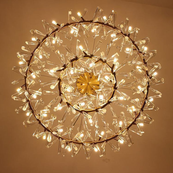 Kylia Ring Crystal Chandelier - Arialamps