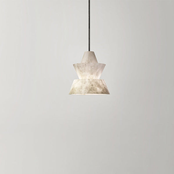 Koltin Lab Small Alabaster Coffee Table Pendant, Modern Pendant Light Besides Bed Chandelier Kevin Studio Inc