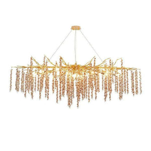 Lacuna Dining Room Branch Chandelier-chandeliers for dining room,chandeliers for stairways,chandeliers for foyer,chandeliers for bedrooms,chandeliers for kitchen,chandeliers for living room-L120 (L47¼")-Arialamps