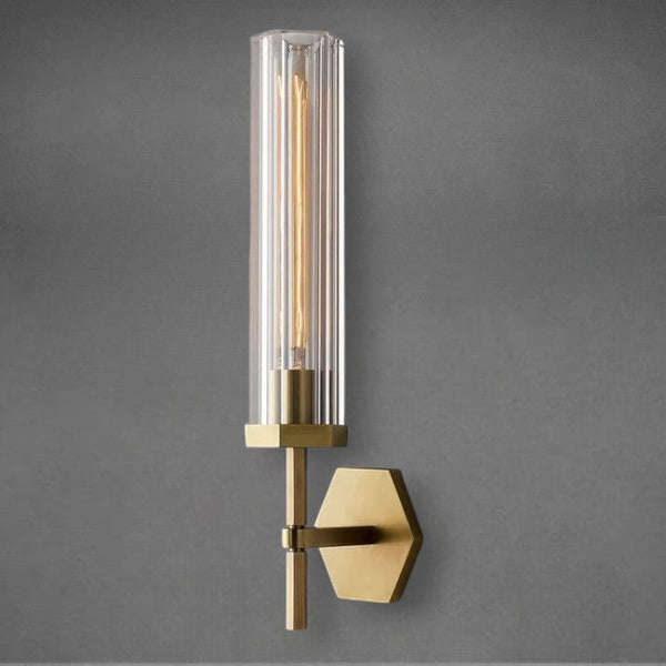 Lambel Hexagonal Wall Sconce 14"19"