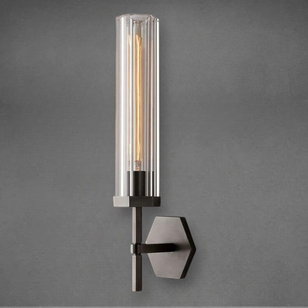 Lambel Hexagonal Wall Sconce 14"19"