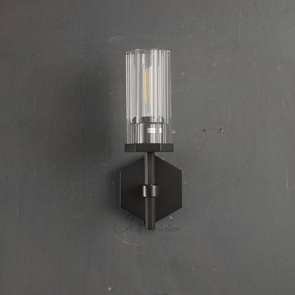 Lambel Hexagonal Wall Sconce 14"19"